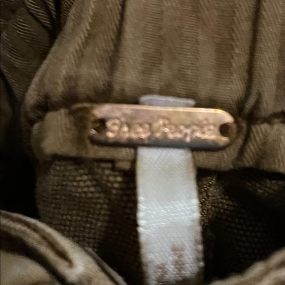 FREE PEOPLE BROWN PANTS - Picture 3 of 3